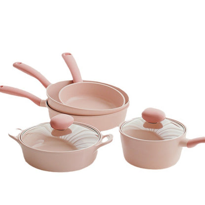 Neoflam Korea Imported Sherbet Cookware Set Ceramic Frying Pan Non-stick Pan Household Frying Pan Egg Pan