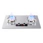 Glass Panel Timing Touch Panel Gas Stove 13 Cavity Fierce Fire Flip Magic Dish Stove Embedded Gas Stove Wholesale